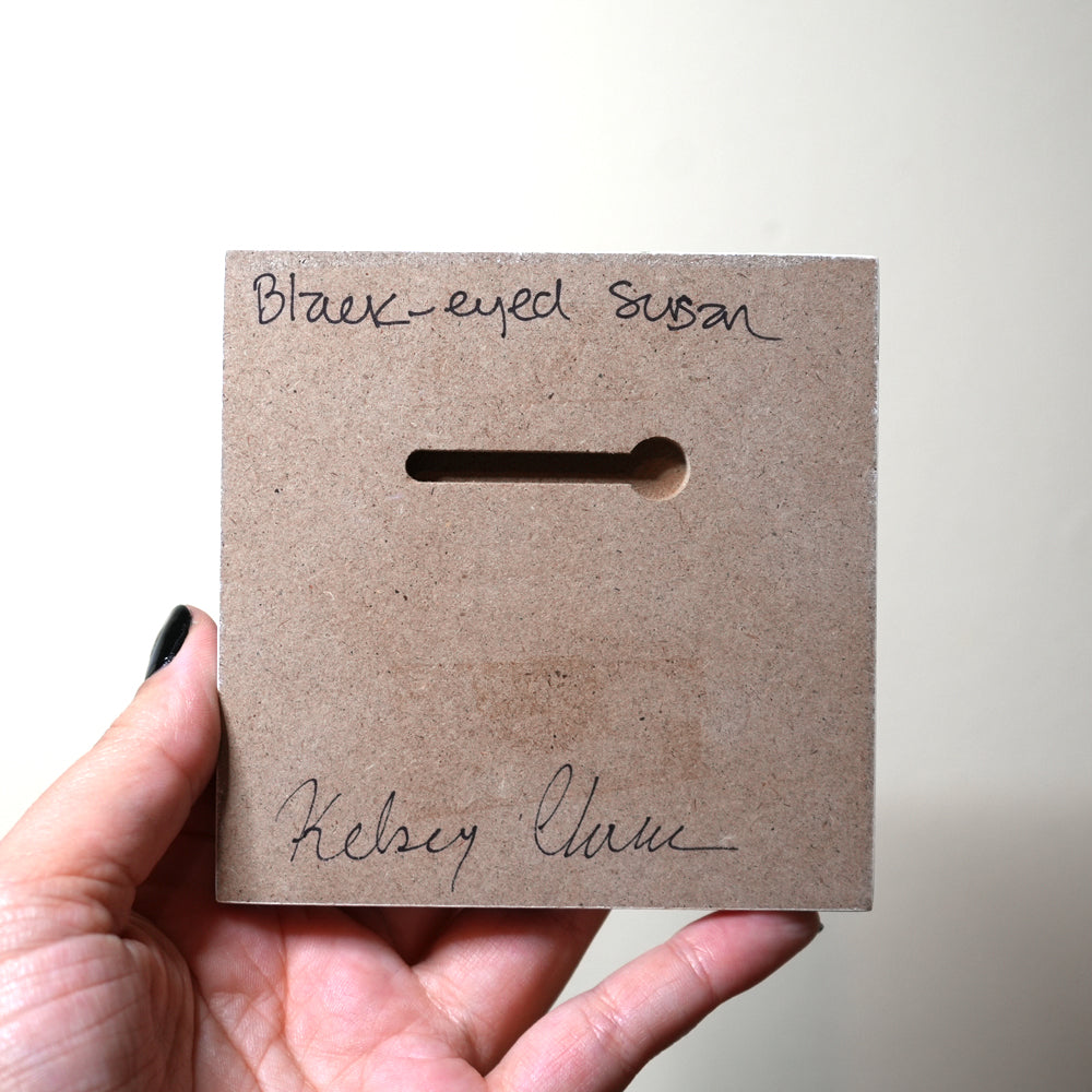 Black Eyed Susan 4"x4" original painting