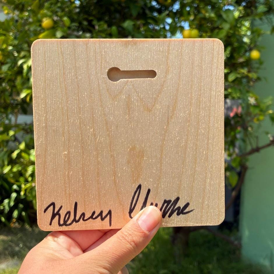 Dandelion original acrylic painting 5" x5"