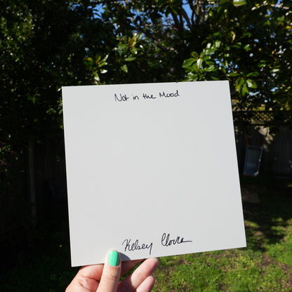 Not in the Mood 8"x8" original oil painting