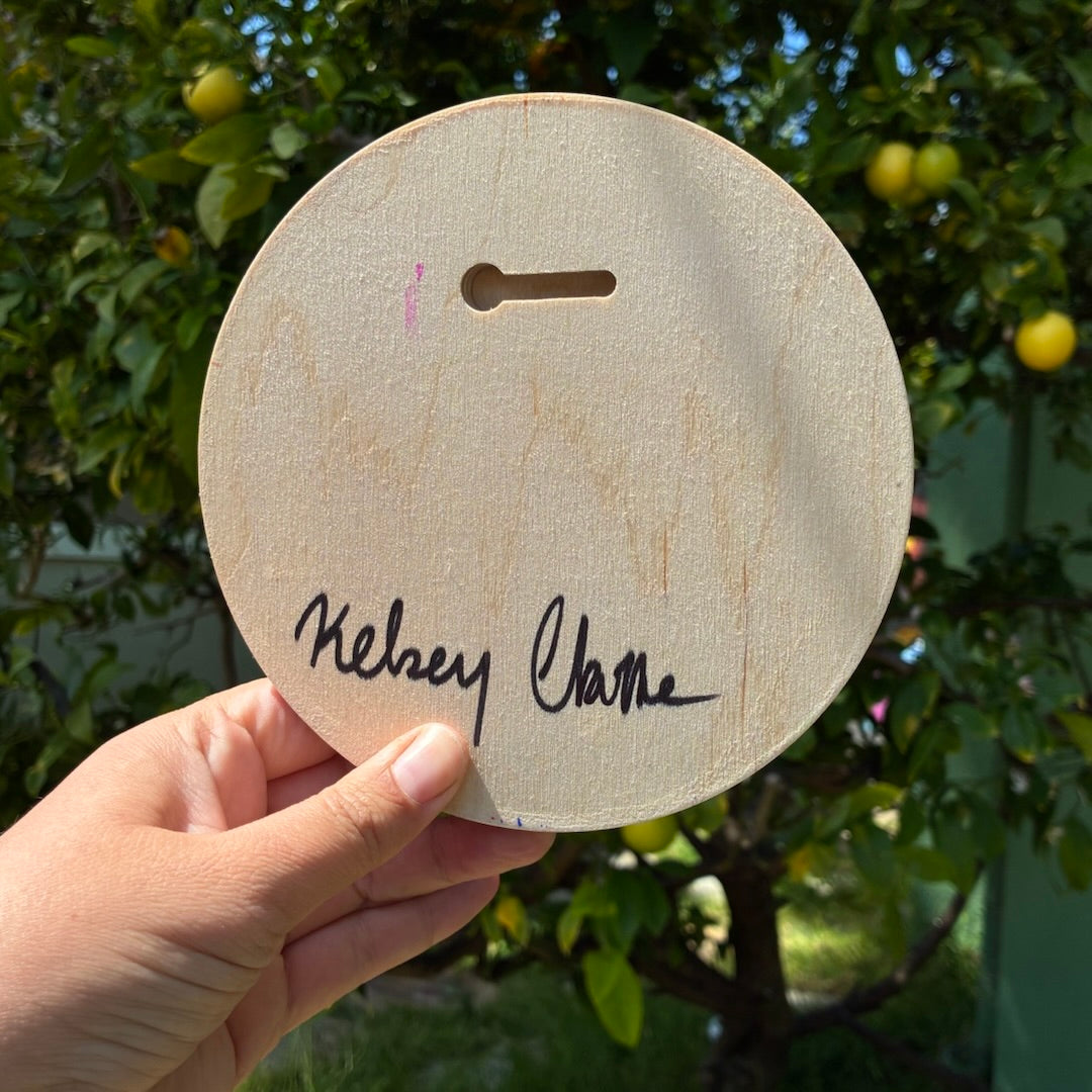 Pink Daisies 5" Original Painting