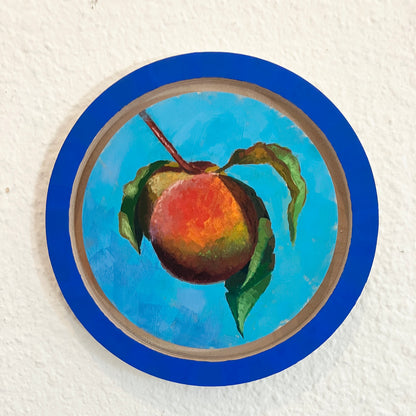 Peachy 6.5"  Original painting