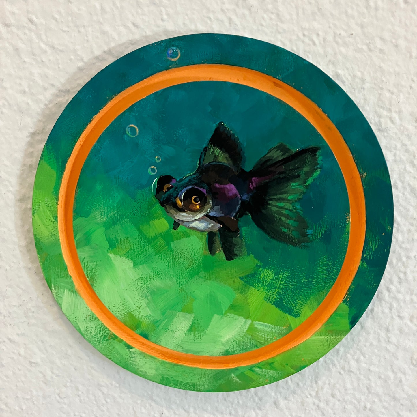 Bubble Boy 6.5"  Original painting