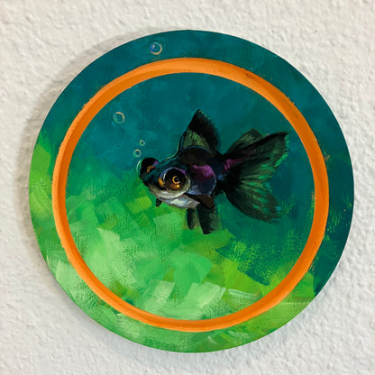 Bubble Boy 6.5"  Original painting