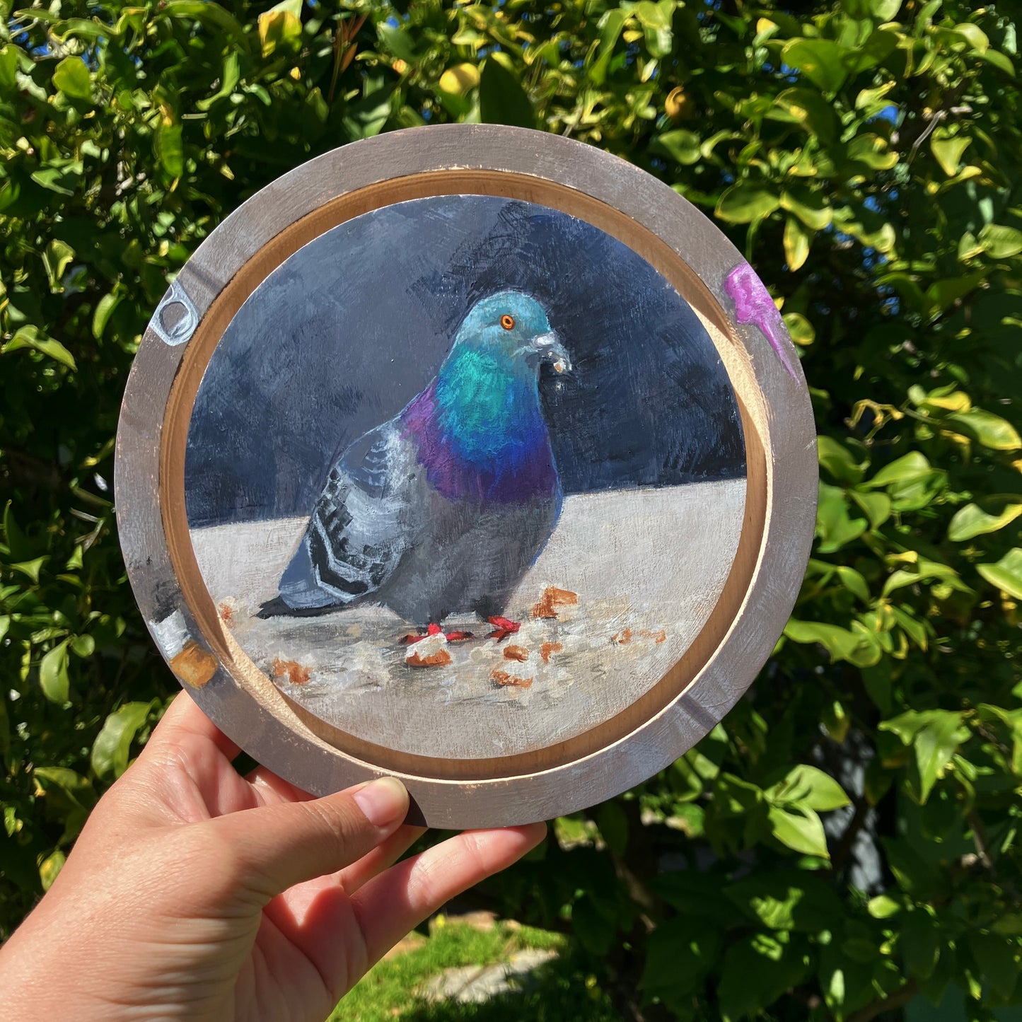 Where I Belong 7.5"  Original painting