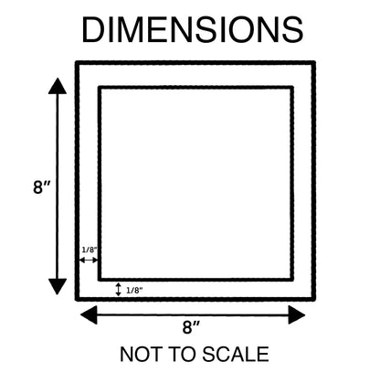 Blue Cat - 8"x8" Fine Art Print