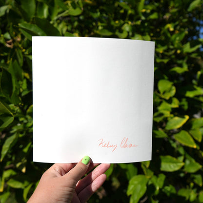 Blue Cat - 8"x8" Fine Art Print