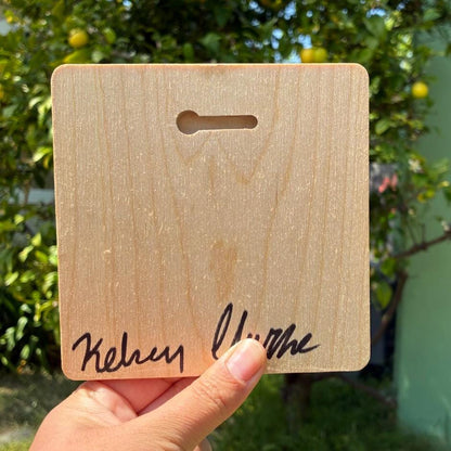 Dandelion original acrylic painting 5" x5"