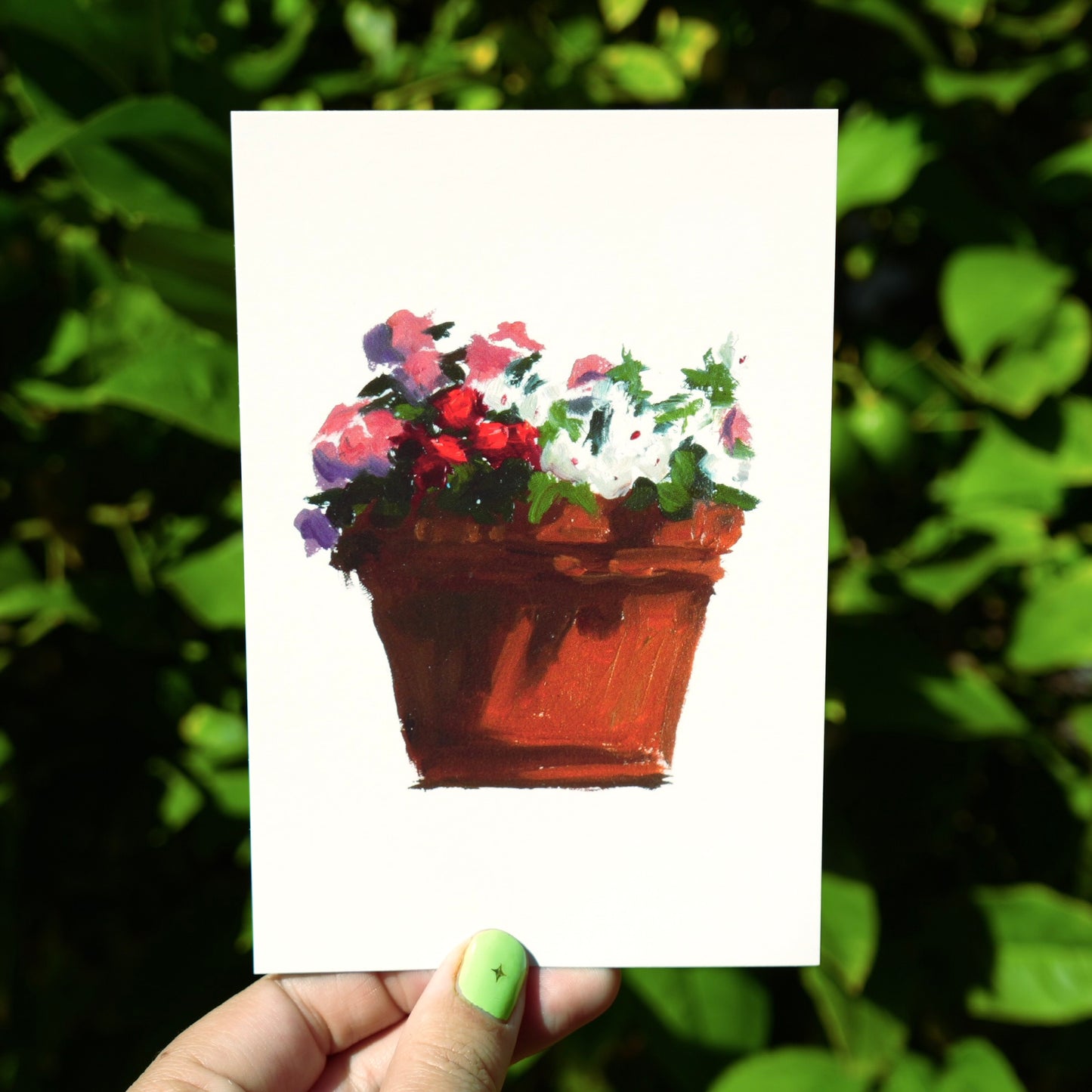 Grandpa's Vincas Postcard